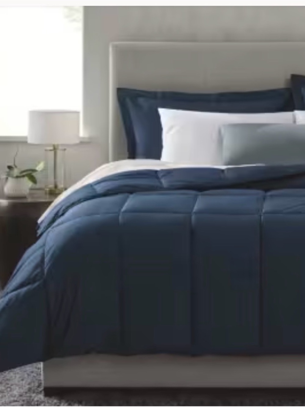 Full Queen Down Alternative Comforter Soft Microfiber All Season Bedding